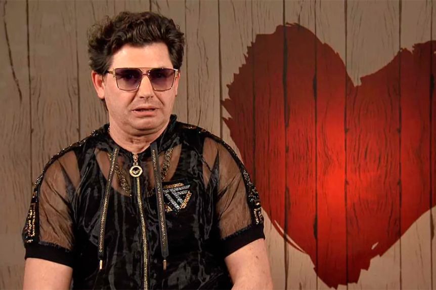 "El Monje" en un programa de televisión (Foto: La Vanguardia).
