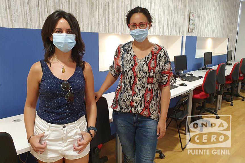 Ana Matas y María Rosa Cabezas.