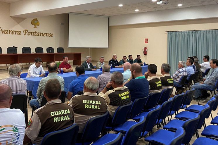 Momento de la reunión.