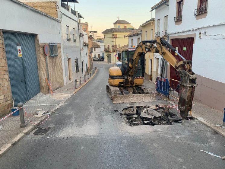 Obras en Menéndez Pelayo.