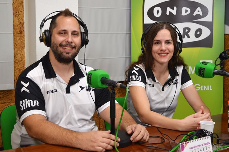 Arturo Aguilar y Sara Franco.