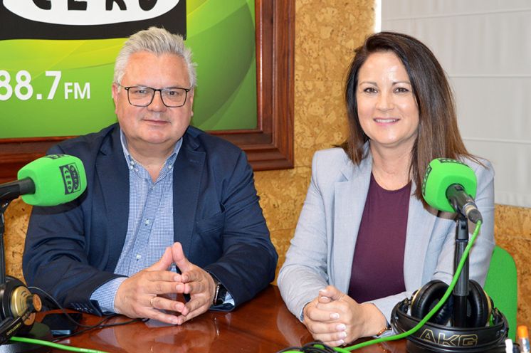 Esteban Morales y Silvia Mellado.