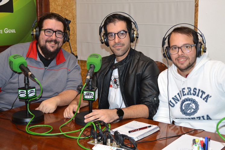 Visita al estudio de Onda Cero.