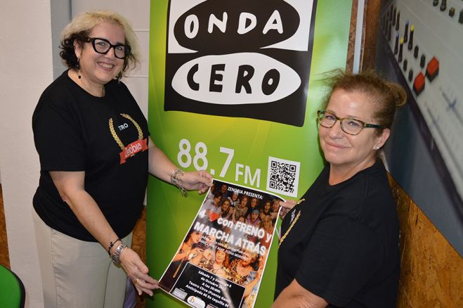 Maica Navas y Ángela Cornejo.