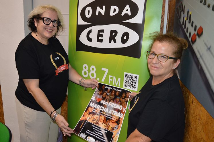 Maica Navas y Ángela Cornejo.