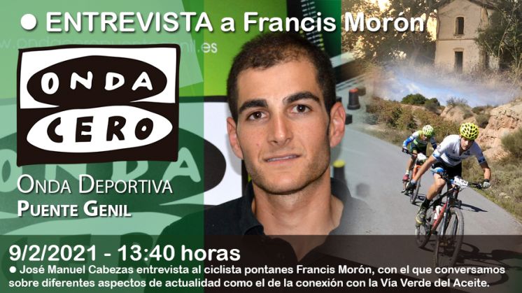 Francis Morón en Onda Deportiva Puente Genil