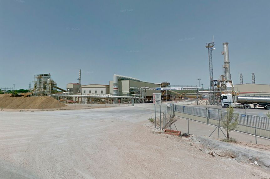 Exterior de la fábrica donde ha ocurrido el suceso. (Foto Google Maps)