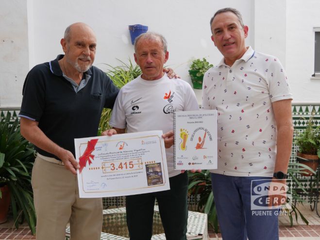 Momento de la entrega.