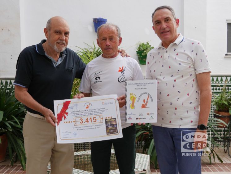 Momento de la entrega.
