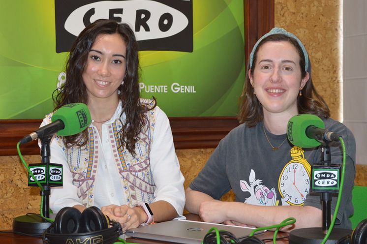 Alicia Saldaña y Alicia Cosano.