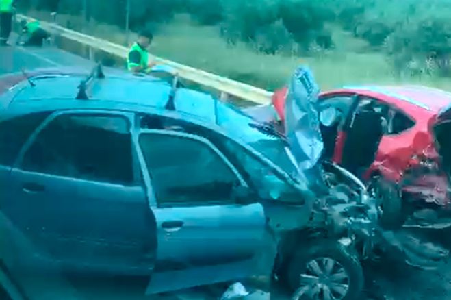 Accidente. (Foto Redes Sociales).