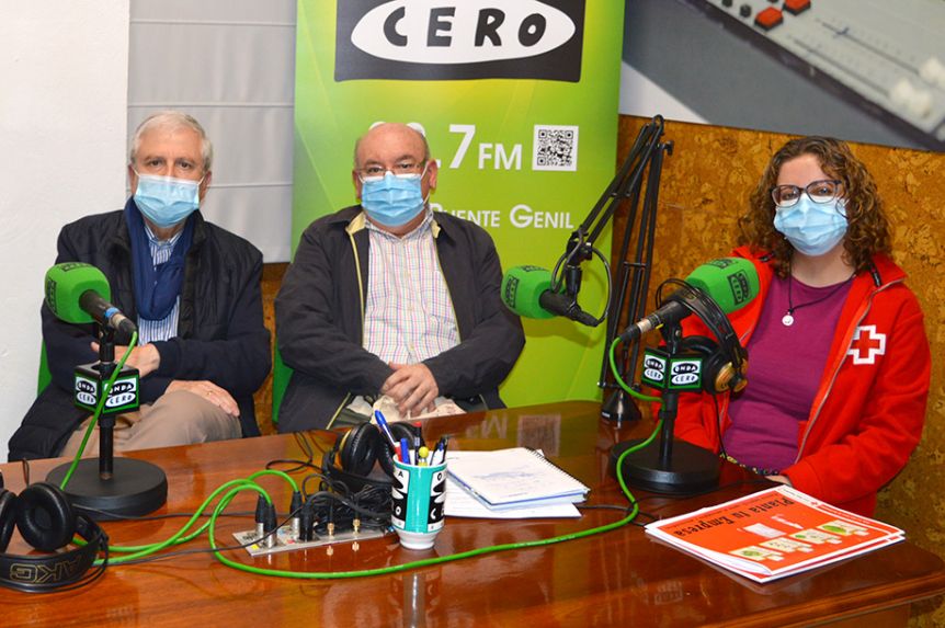 Juan Ortega, Rafael Sánchez y Elena Sánchez.