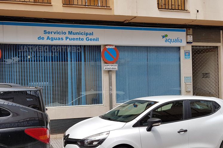 Oficina de Aqualia Puente Genil.