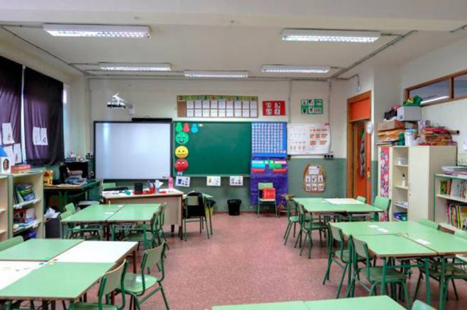 Las aulas volverán a abrir en septiembre.