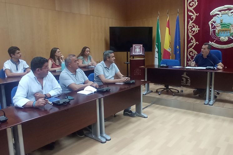 Reunión del Consejo Escolar Municipal.