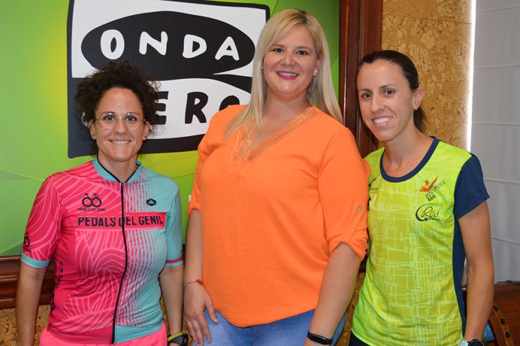 Lidia Gálvez, Emi Solís y Rocío Marqués.
