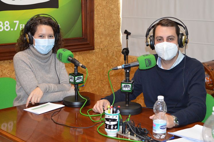 Marta Baena y Jesús López.
