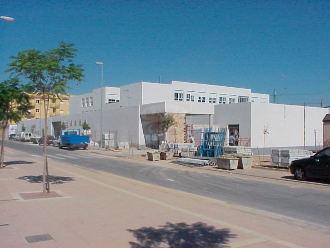 Edificio en obras a principios del año 2.000.