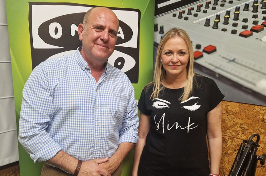 Jero Molina y Raquel Palos.