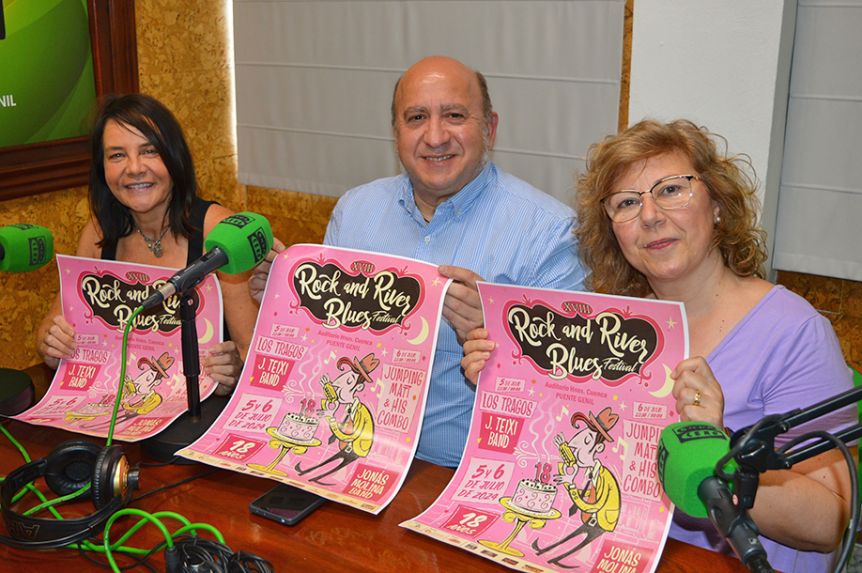 María Delgado, Joaquín Rodríguez y Mari Carmen Ortiz.