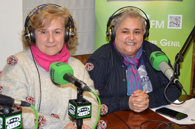Esther Asensio y Míriam Cózar.