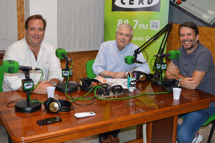 Julio Alberto Migueles, Juan Ortega y Joserrá Arjona.