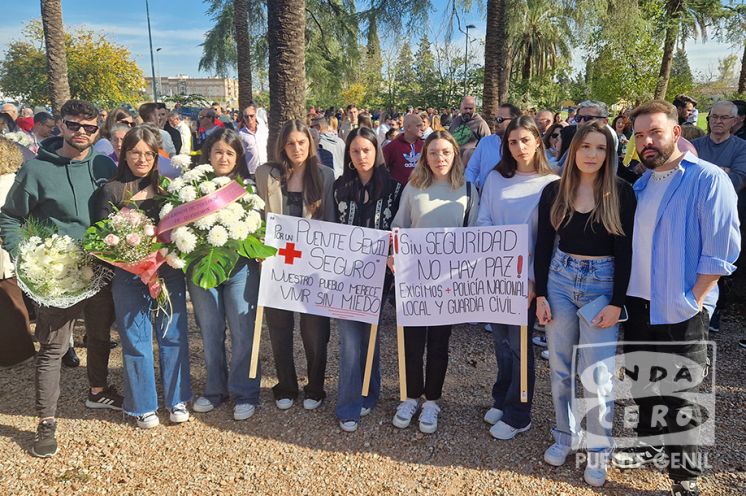 Concentración en recuerda de Andrea.