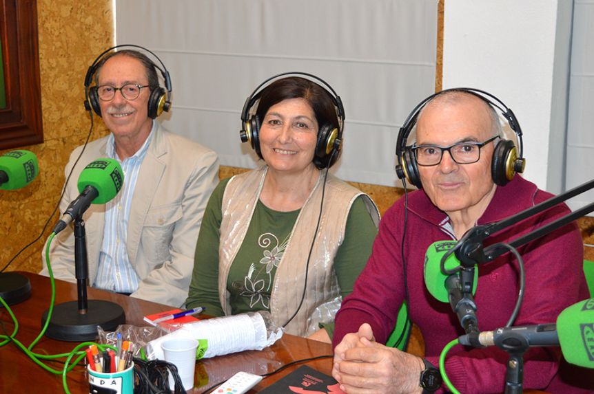 Antonio Baena, Maribel Quero y Raimundo Suárez.