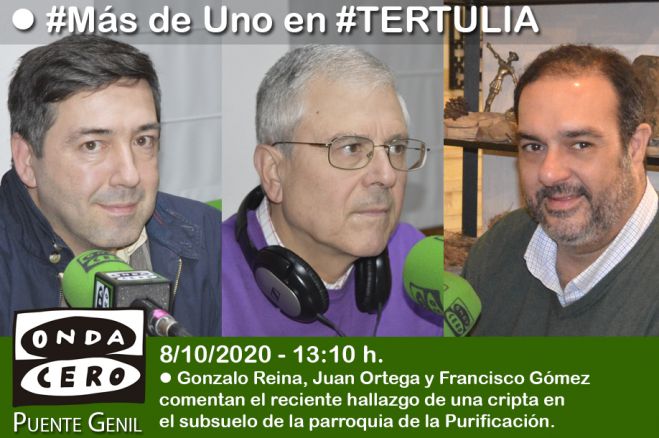 Gonzalo Reina, Juan Ortega y Francisco Gómez. (Archivo).