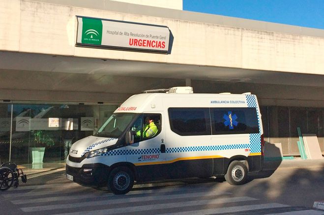 Urgencias del Hospital de Puente Genil.
