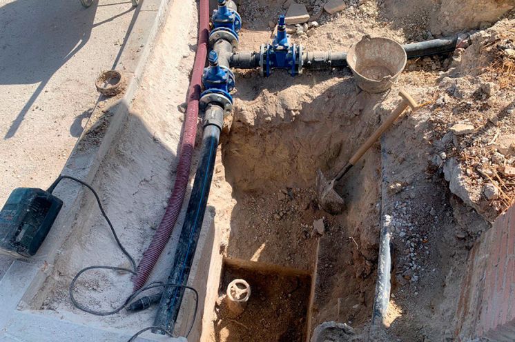 El Ayuntamiento inicia los trabajos para solucionar la presión del agua en la Cañada de la Plata