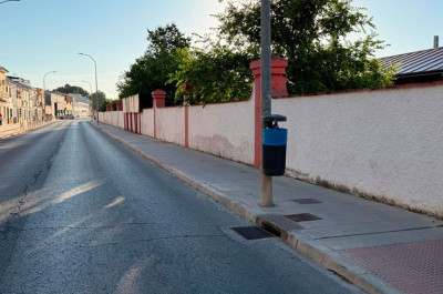 La conexión con la Vía Verde del Aceite partirá de la antigua estación y discurrirá en paralelo a la A-318