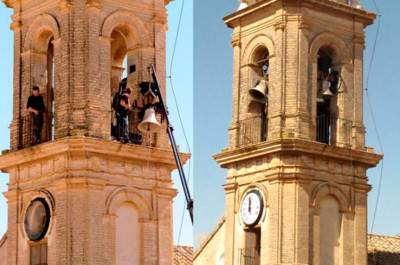 El Reloj de la Villa vuelve a sonar gracias a una donación altruista
