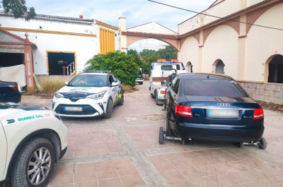 Policía Local y Guardia Civil intervienen tres vehículos en La Huerta de la Barca