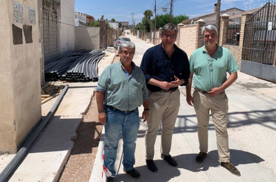 Comienzan las obras de renovación de la red de abastecimiento de aguas en la finca El Coronel